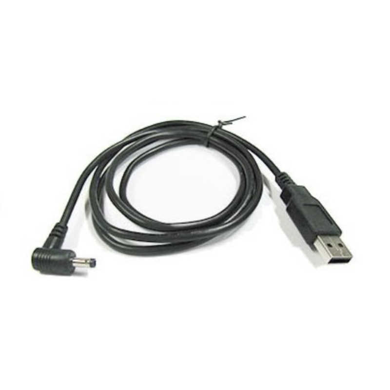 カモン カモン USB - DC電源供給ケーブルL型 ブラック DC4017A DC4017A