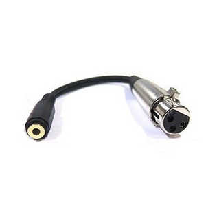  ǥѥץ [ƥ쥪3.5mm ᥹-᥹ XLR3 11C] 0.15m ֥å 35S-MICF