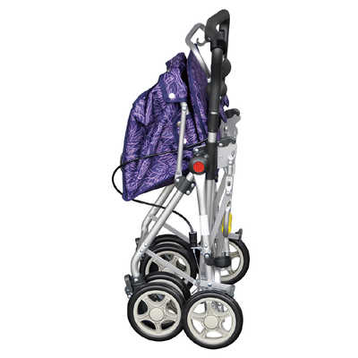 須恵廣工業 シルバーカー スイート3 チェックワイン No.668 の通販