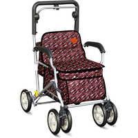 須恵廣工業 シルバーカー ユーメイトFX チェックワイン NO.623 の通販