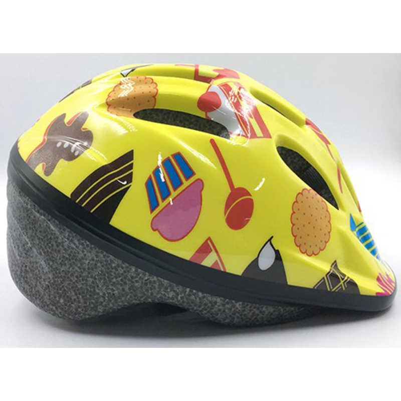 アサヒサイクル アサヒサイクル 子供用ヘルメット 軽くて丈夫なキッズヘルメット(Sサイズ:50～52cm/お菓子) 08920 ｷｯｽﾞﾍﾙﾒｯﾄ ｷｯｽﾞﾍﾙﾒｯﾄ