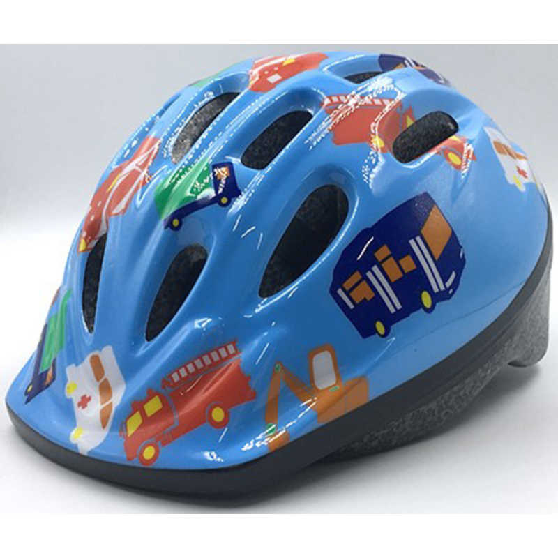 アサヒサイクル アサヒサイクル 子供用ヘルメット 軽くて丈夫なキッズヘルメット(Sサイズ:50～52cm/くるま) 08921 ｷｯｽﾞﾍﾙﾒｯﾄ ｷｯｽﾞﾍﾙﾒｯﾄ