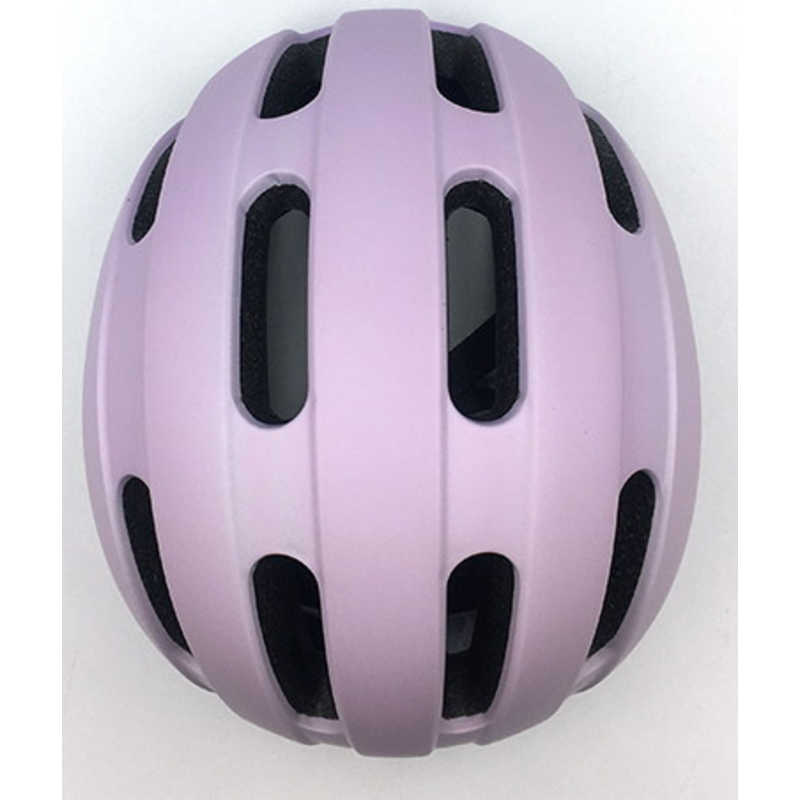 アサヒサイクル アサヒサイクル 自転車用ヘルメット 衝撃に強いバイシクルヘルメット(Mサイズ:55～57cm/ラベンダー) 08930  