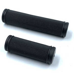 アサヒサイクル 自転車用グリップ ATBグリップ ロング＆ショート(長さ130mm/85mm/ブラック) 07256 ATBグリップL＆S