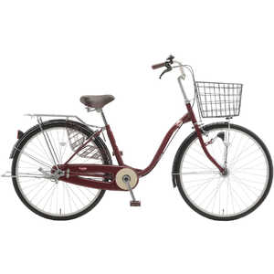 アサヒサイクル 自転車 ラピス Lapis Nレッド [26インチ]【組立商品につき返品不可】 FSL6S