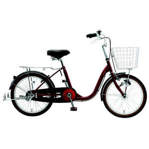 アサヒサイクル 自転車 ヴィヴァーチェ プレミアム vivace Premium PLレッド [20インチ]【組立商品につき返品不可】 VVP20A