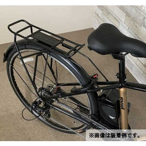 アサヒサイクル evol C277(EBC277)専用 リアキャリア ブラック リアキャリアEBC277