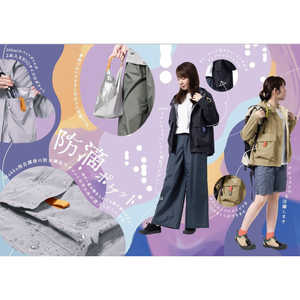 マック 防滴BPレインパーカ ライラック LL AS630