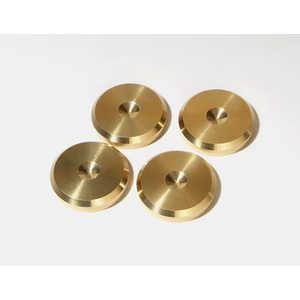 ACOUSTICREVIVE 黄銅(真鍮)製スパイク受け(4個入り)SPU-4 SPU4 ACOUSTICREVIVE 黄銅(真鍮)製スパイク受け(4個入り)SPU-4 SPU4
