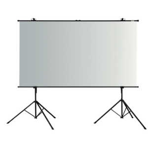 キクチ科学 掛図スクリーン(三脚スタンド付き) ［三脚］ ホワイト KHS-ST90HDAW