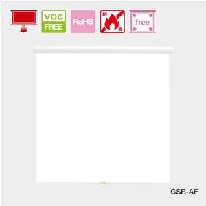 ＜コジマ＞ キクチ科学 プロジェクタースクリーン GRANDVIEW GSR グランヴューホワイト [100インチ/スプリング] ホワイト GSR100AFW画像