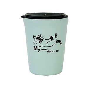 前畑 CAT 蓋付き タンブラー My.ブルー CATTUMBLER 前畑 CAT 蓋付き タンブラー My.ブルー CATTUMBLER