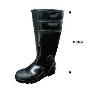 ケイワーク 耐油安全長靴 ブラック 25.0cm SB-150 BK 25.0cm ブラック SB-150 SB150BK250