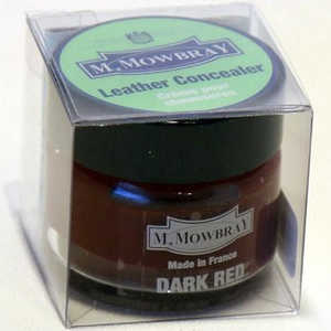アールアンドデー M.MOWBRAY レザーコンシーラー ダークレッド 