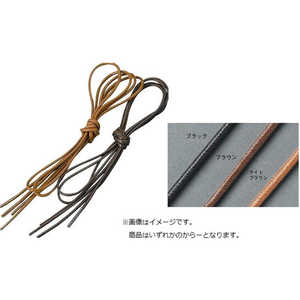 アールアンドデー M.MOWBRAY シューレース 丸ヒモ(ロー引き) 90cm ライトブラウン 