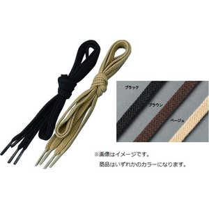 アールアンドデー M.MOWBRAY シューレース 平ヒモ太(石目平) 90cm ブラウン 