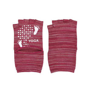 三笠 YOGA SOCKS かかとオープンタイプ ヨガソックス レッド YOGAOPEN 三笠 YOGA SOCKS かかとオープンタイプ ヨガソックス レッド YOGAOPEN