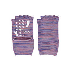 三笠 YOGA SOCKS かかとオープンタイプ ヨガソックス パープル YOGAOPEN 三笠 YOGA SOCKS かかとオープンタイプ ヨガソックス パープル YOGAOPEN