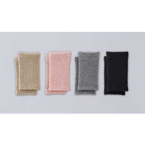 三笠 肌側シルク足首ウォーマー グレー 