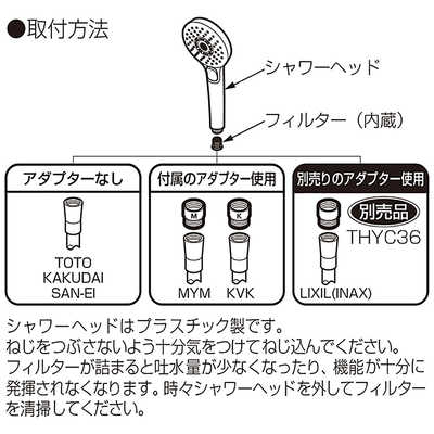 TOTO コンフォートウェーブシャワー(3モード) THYC69CA の通販 ...