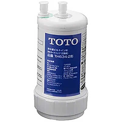 TOTO 浄水器(ビルトイン形)取替え用カートリッジ ホワイト TH634-2 の