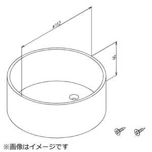 TOTO 浄水カートリッジホルダー(縦置き用) ビルトイン形浄水器 ［1個］ ベージュ THD46
