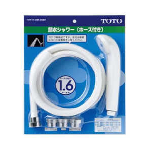 TOTO ホース付シャワーヘッド(スプレー、1600mm) ホワイト THY717HR TOTO ホース付シャワーヘッド(スプレー、1600mm) ホワイト THY717HR