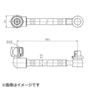 TOTO フレキシブルホｰス TCA162