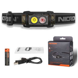 NICRON camo ヘッドライト 500LM H15＋