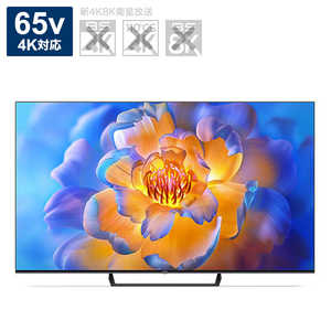 XIAOMI シャオミ チューナーレススマートテレビ 65V型 (TVチューナー非搭載) Xiaomi TV A Pro ［Bluetooth対応 /4K対応 /YouTube対応］ ブラック R23Z014A