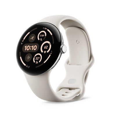 auスマートウォッチ au スマートウォッチ Google Pixel Watch 3 45mm ポーセリン R24GR09A