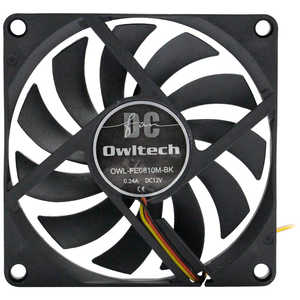 OWLTECH ե[80mm/3000RPM] 10mm OWL-FE0810M-BK