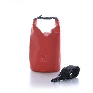 OWLTECH 2WAY WATER PROOF DRY BAG 2L IP67取得 OWL-WPBAG01-RE レッド