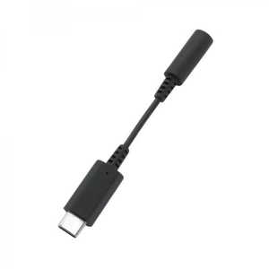 OWLTECH USB TypeーC 3.5mmミニジャック 超タフ 変換ケーブル デジタル出力対応 OWL-CBCF3502-BK ブラック