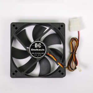 OWLTECH オウルテックオリジナルケース用DCファン 2ボールベアリング120mmサイズ OWL-FE1225SLS-BK ブラック OWLTECH オウルテックオリジナルケース用DCファン 2ボールベアリング120mmサイズ OWL-FE1225SLS-BK ブラック