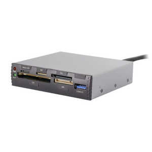 OWLTECH 3.5インチベイ内蔵型 USB3.0 カードリーダー/ライター SD4.0/UHS-II対応 OWL-CR6U3UHS2