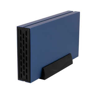 OWLTECH UASP高速データ転送モード対応 USB3.1 Gen1 3.5インチHDD用外付けケース ｢黒角｣ 新色登場 ネイビー OWL-ESL35U3S2-NV