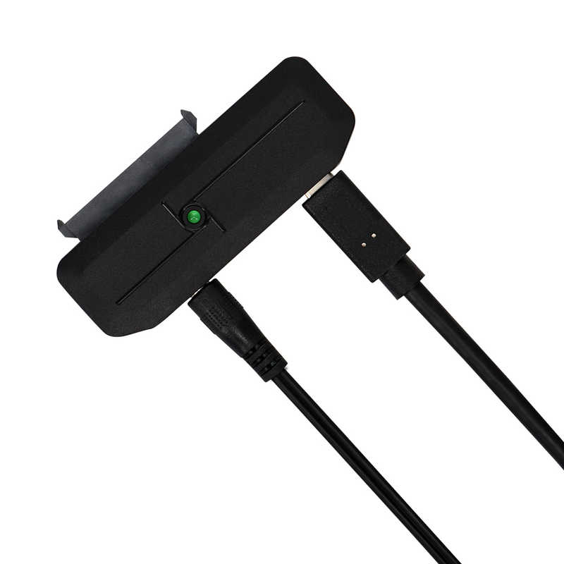 OWLTECH OWLTECH 16TB対応 2.5/3.5インチHDD/SSD SATA→USB3.2Gen2変換 データ転送ケーブル ACアダプター付｢バルク品｣ OWL-SA23U32-C OWL-SA23U32-C