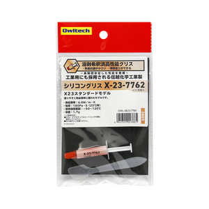 OWLTECH 溶剤希釈済み 高性能CPU冷却グリス X23シリーズ 1.7g OWL-SILG-7762 OWLTECH 溶剤希釈済み 高性能CPU冷却グリス X23シリーズ 1.7g OWL-SILG-7762