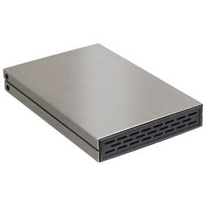 OWLTECH HDD/SSDケース USB-A接続 シルバー [2.5インチ対応 /SATA /1台] OWL-ESL25U31-SI2