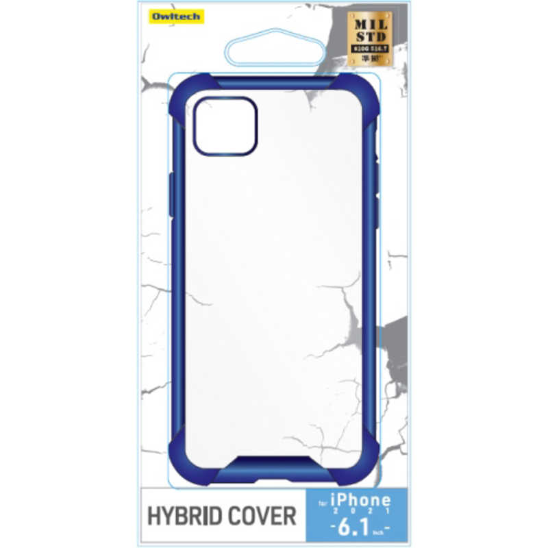 OWLTECH OWLTECH iPhone 13 背面ケース ネイビー OWLCVID6109NV OWLCVID6109NV
