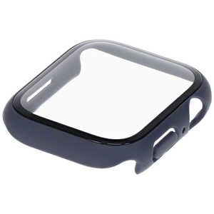 OWLTECH Apple Watch用ガラスケース ネイビー OWL-AWBCV0445-NV OWLTECH Apple Watch用ガラスケース ネイビー OWL-AWBCV0445-NV
