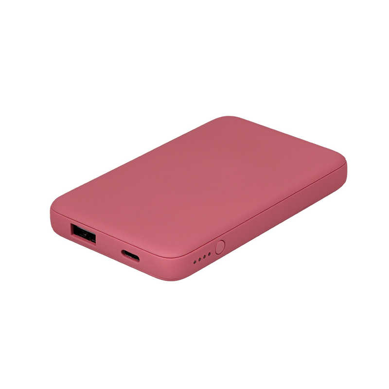 OWLTECH OWLTECH モバイルバッテリー ワインレッド [5000mAh /2ポート /充電タイプ] OWL-LPB5012-RWR OWL-LPB5012-RWR