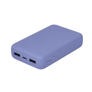 OWLTECH モバイルバッテリー アッシュブルー [10000mAh /3ポート /充電タイプ] OWL-LPB10012-RAB