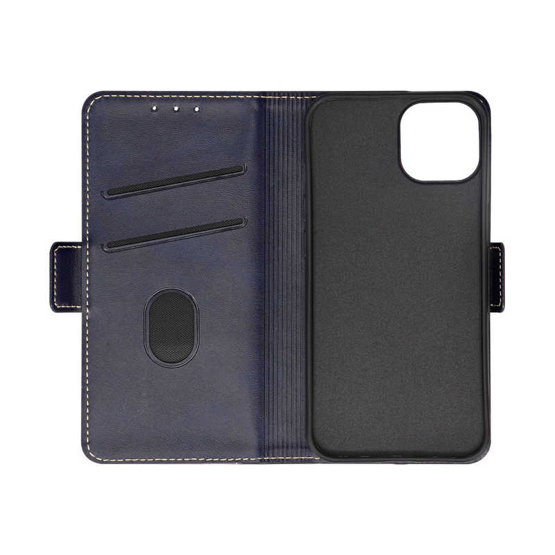 OWLTECH OWLTECH iPhone 14 6.1インチ 手帳型ケース ネイビー×グレー OWL-CVIE6119-NVGY OWL-CVIE6119-NVGY