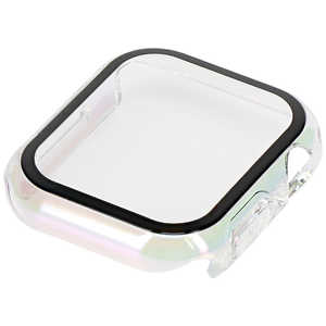 OWLTECH Apple Watch�p �K���X�t�B������̌^ �ی�P�[�X 41mm AppleWatch 8/7 �I�[���� OWLAWBCV0541AU