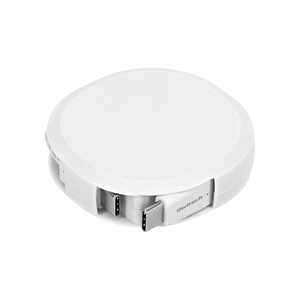 OWLTECH Ұ꼰 katamaki Type-C to Type-C֥ PD60W/ǡ̿б ٥󥵡 USB Power Deliveryб ۥ磻 OWL-CBKRPCC90-W
