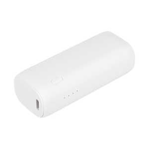 OWLTECH モバイルバッテリー 5000mAh［USB Power Delivery対応 /2ポート］ホワイト OWL-LPB5018-WH