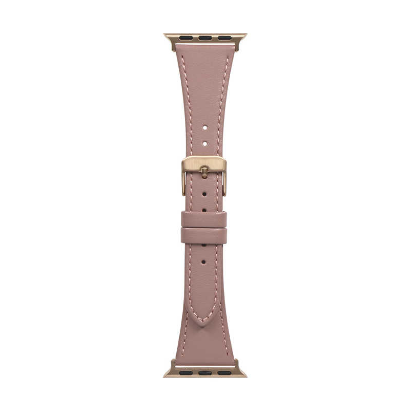 OWLTECH OWLTECH Apple Watch(38/40/41mm)用 ニュアンスカラー スリムレザーバンド 「mignonne(ミニョン)」 アッシュローズ OWLMINAWBS02AR OWLMINAWBS02AR