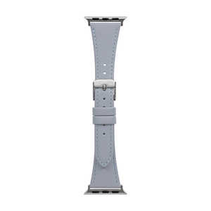 OWLTECH Apple Watch(38/40/41mm)用 ニュアンスカラー スリムレザーバンド 「mignonne(ミニョン)」 ダルブルー OWLMINAWBS02BL